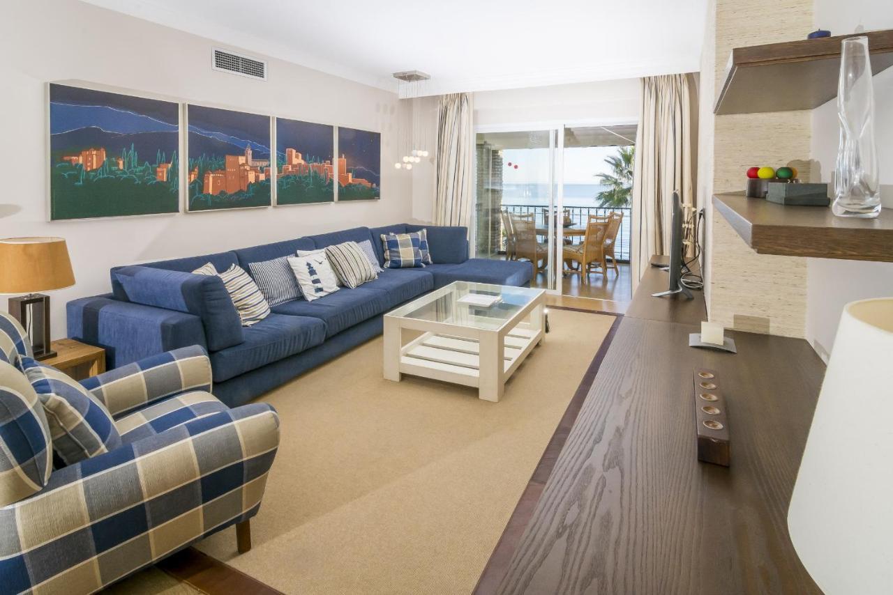 Hb - Comfortable Beachfront Holiday Apartment Estepona Luaran gambar