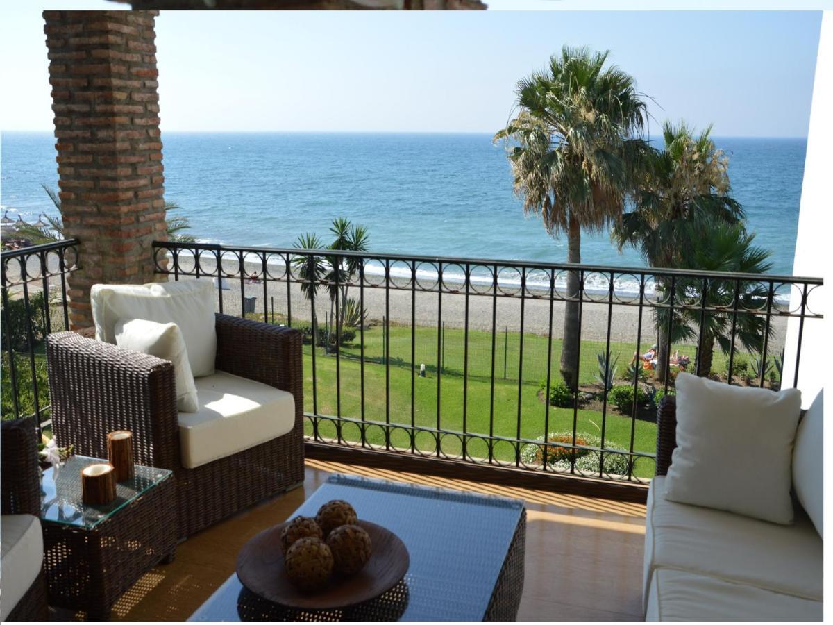Hb - Comfortable Beachfront Holiday Apartment Estepona Luaran gambar